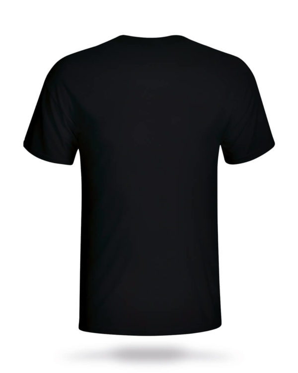 T Shirt Black Back