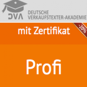 Verkaufstexter-Kurs Profi